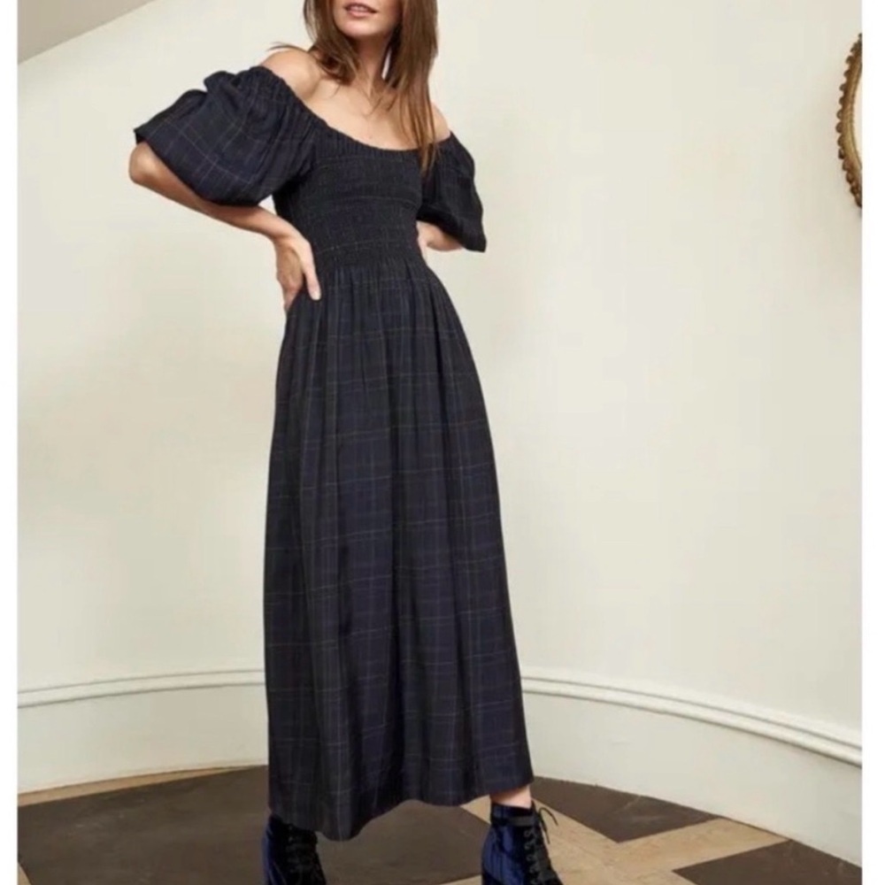 La Ligne Daisy Dress - Navy - Picture 3 of 3